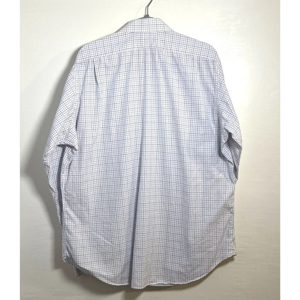 Polo By Ralph Lauren Shirt Mens Plaid Regent Classic Fit Size 16 1/2 36-37
